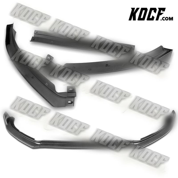 For 2011-2014 Volkswagen Jetta MK6 Carbon Look Front Bumper Splitter Spoiler Lip - KOCF.com - Car Parts