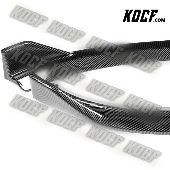 For 2011-2014 Volkswagen Jetta MK6 Carbon Look Front Bumper Splitter Spoiler Lip - KOCF.com - Car Parts