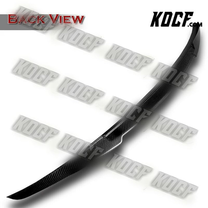 For 2011-2018 Volkswagen VW Jetta V-Style Real Carbon Fiber Trunk Spoiler Wing - KOCF.com - Car Parts