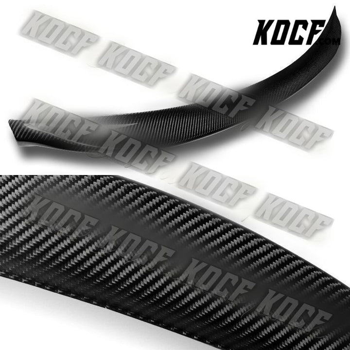 For 2012-2015 Honda Civic 4DR V2-Style Real Carbon Fiber Rear Trunk Spoiler Wing - KOCF.com - Car Parts