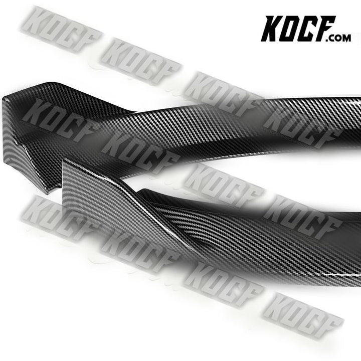 For 2012-2015 Volkswagen VW Passat Sedan Carbon Painted Front Bumper Spoiler Lip - KOCF.com - Car Parts