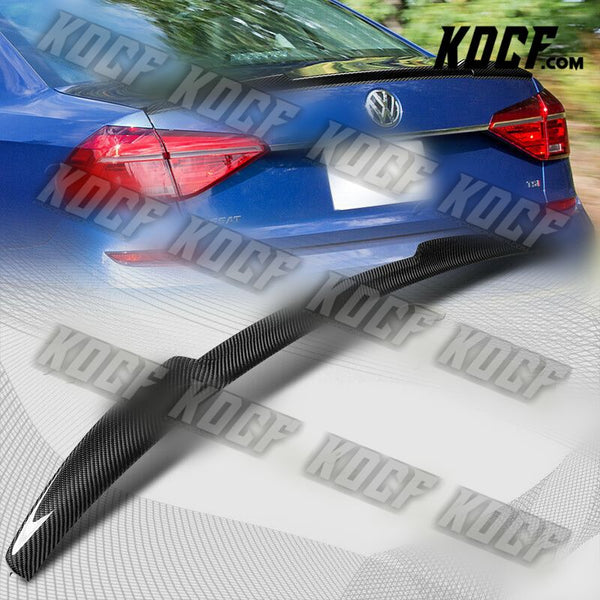 For 2012-2019 Volkswagen VW Passat V-Style Carbon Fiber Duckbill Trunk Spoiler - KOCF.com - Car Parts