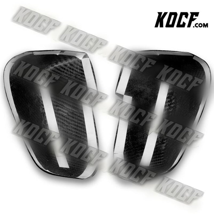 For 2014-2016 BMW F10 F11 5-Series 100% Real Carbon Fiber Side Mirror Cover Cap - KOCF.com - Car Parts