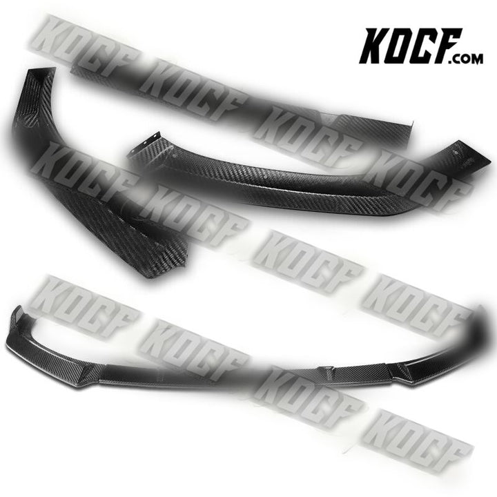 For 2017-2018 Audi A5 B9 Carbon Fiber Front Bumper Body Kit Spoiler Splitter Lip - KOCF.com - Car Parts