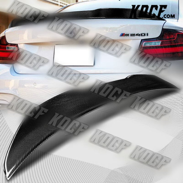 For 2014-2021 BMW 2-Series F87 F22 M2 PSM-Style Carbon Fiber Trunk Spoiler Wing - KOCF.com - Car Parts