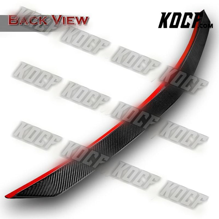 For 10-16 Mercedes E350 E400 E500 E63 W212 VT-Style Carbon Fiber Trunk Spoiler - KOCF.com - Car Parts