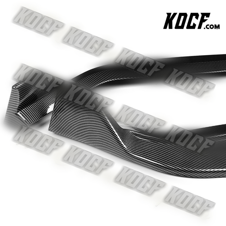 For 2016-2019 Lexus GS-Series Carbon Look V2-Style Front Bumper Body Spoiler Lip - KOCF.com - Car Parts