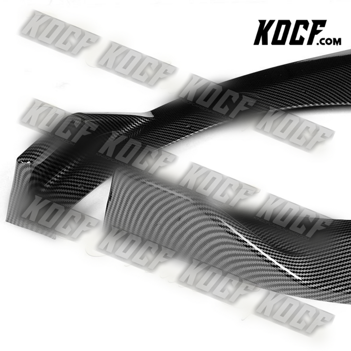 For 2013-2017 Hyundai Veloster Turbo Carbon Look Front Bumper Body Spoiler Lip - KOCF.com - Car Parts