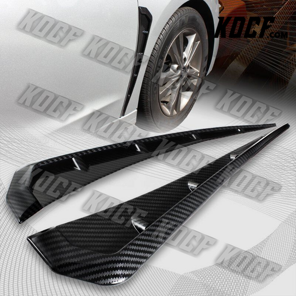 For 2016-2021 Honda Civic Carbon Style ABS Side Fender Vent Air Wing Cover Trim - KOCF.com - Car Parts