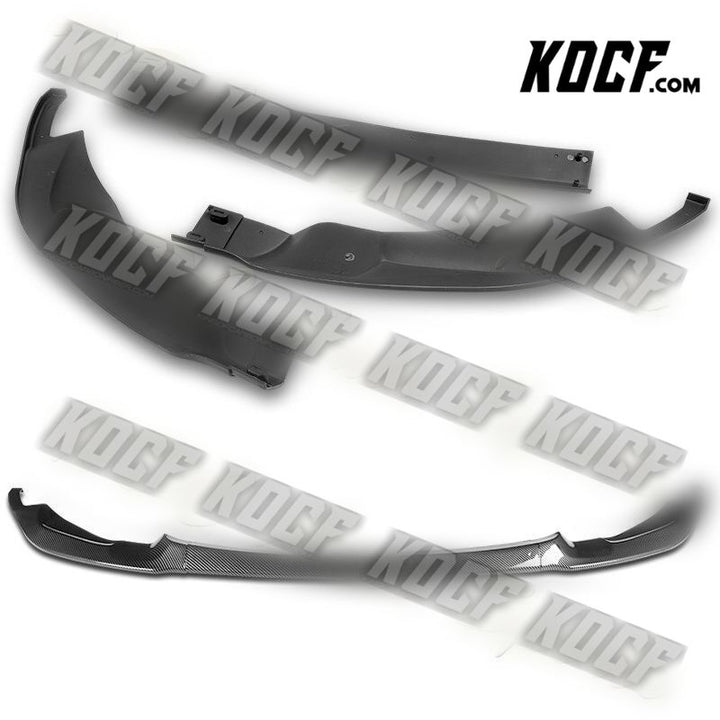 For 2015-2019 BMW F80 F82 F83 M3 M4 GT-Style Carbon Look Front Bumper Body Lip - KOCF.com - Car Parts