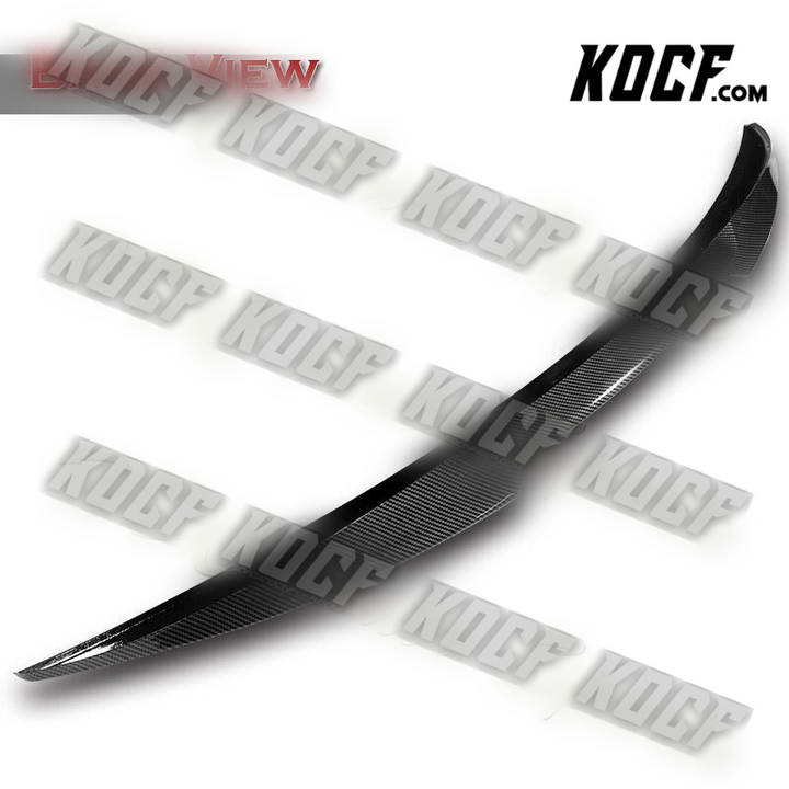 For 2014-22 Infiniti Q50 W-Power Carbon Painted V-Style Rear Trunk Spoiler Wing - KOCF.com - Car Parts