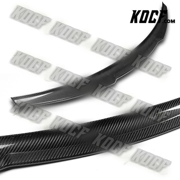 For 2013-2016 Audi A4 B8.5 Sedan V-Style Carbon Fiber Rear Trunk Spoiler Wing - KOCF.com - Car Parts