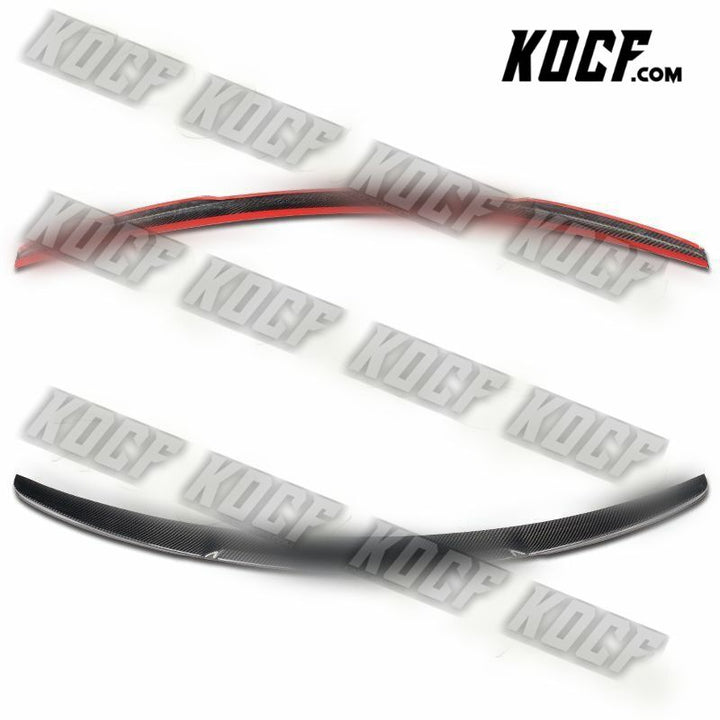 For 14-21 BMW 220i 230i M2 F87 F22 V-Style Real Carbon Fiber Trunk Spoiler Wing - KOCF.com - Car Parts