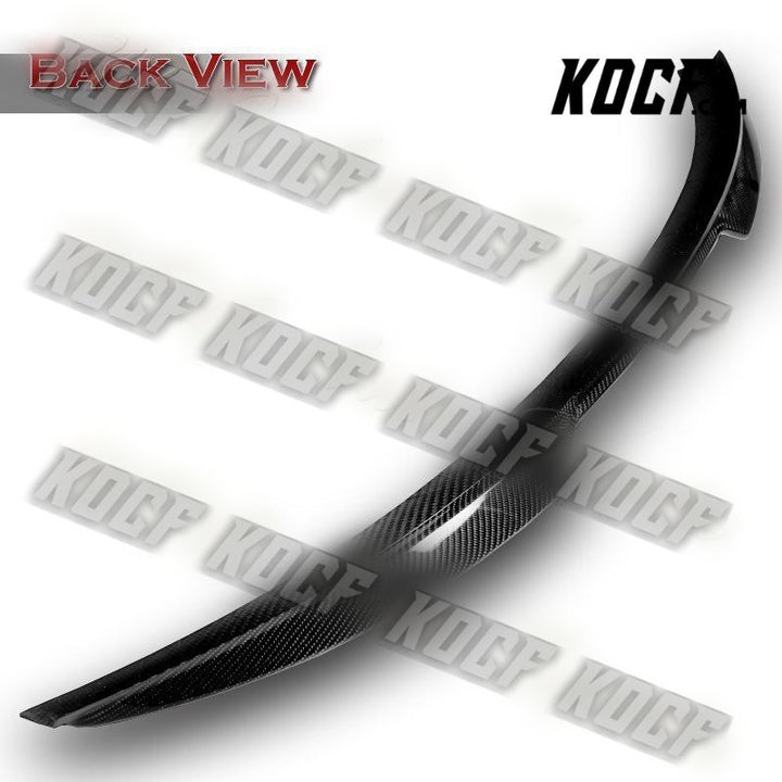 For 2017-21 Alfa Romeo Giulia Quadrifoglio Style Carbon Fiber Trunk Spoiler Wing - KOCF.com - Car Parts