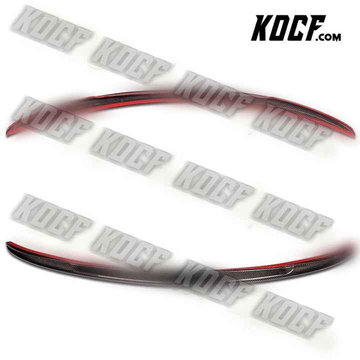 For 15-19 BMW F16 X6 P-Style 100% Real Carbon Fiber Rear Trunk Lid Spoiler Wing - KOCF.com - Car Parts