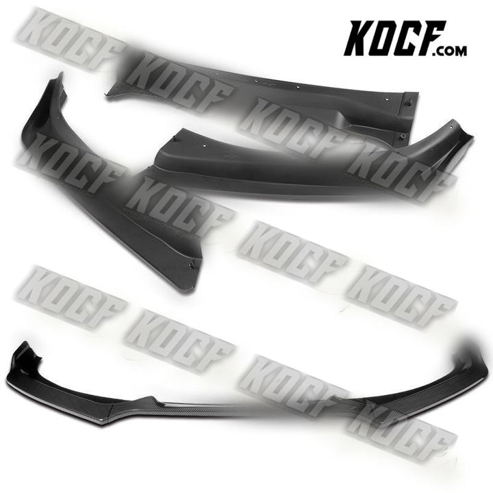 For 17-20 Toyota 86 CS-Style JDM Carbon Style Front Bumper Splitter Spoiler Lip - KOCF.com - Car Parts