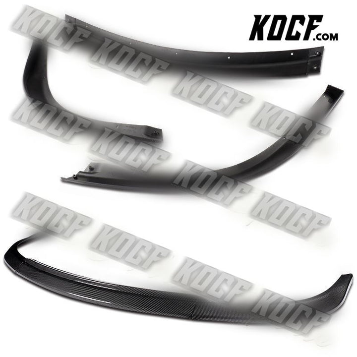 For 06-07 Subaru Impreza WRX STi S204 Carbon Front Bumper Splitter Spoiler Lip - KOCF.com - Car Parts