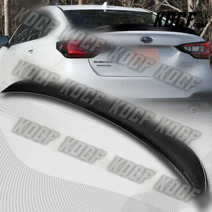 For 2015-2020 Subaru Legacy STP-Style Real Carbon Fiber Rear Trunk Spoiler Wing - KOCF.com - Car Parts