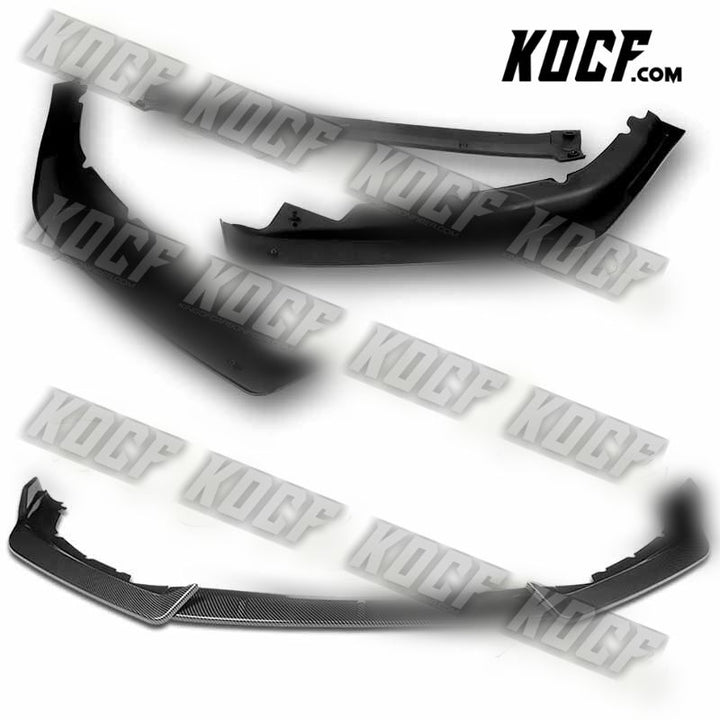 For 2016-2018 Nissan Altima Sedan Carbon Look Front Bumper Splitter Spoiler Lip - KOCF.com - Car Parts