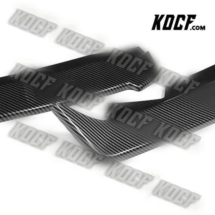 For 2016-2018 Nissan Altima Sedan Carbon Look Front Bumper Splitter Spoiler Lip - KOCF.com - Car Parts