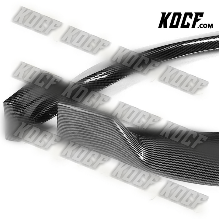 For 2014-2016 Toyota Corolla Base LE Carbon Look Front Bumper Body Spoiler Lip - KOCF.com - Car Parts