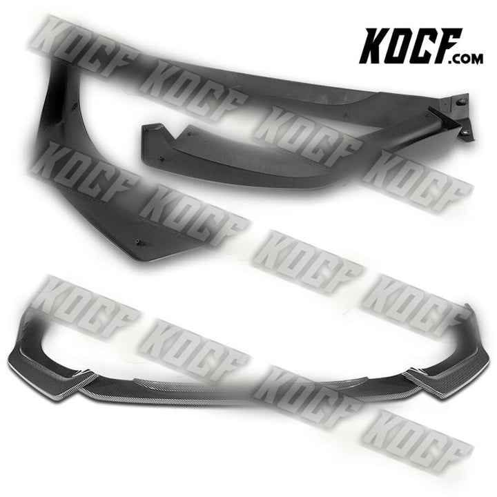 For 2019-2022 BMW Z4 G29 M-Sport Carbon Look Front Bumper Body Kit Spoiler Lip - KOCF.com - Car Parts