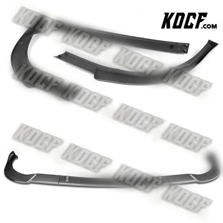 For 11-17 Toyota Sienna SE MP-Type Carbon Look Front Bumper Splitter Spoiler Lip - KOCF.com - Car Parts