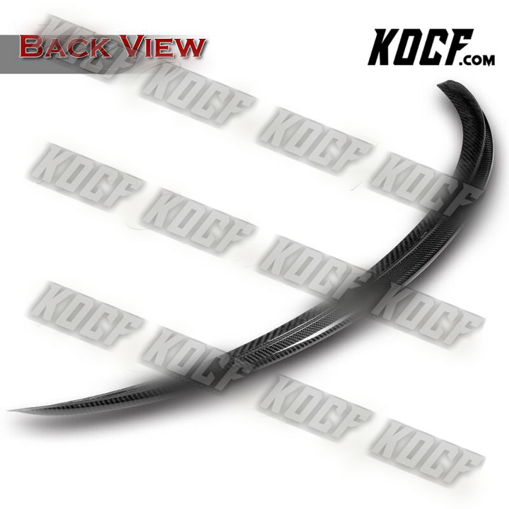 For 2013-2019 Mercedes CLA W117 4DR P-Style Real Carbon Fiber Rear Trunk Spoiler - KOCF.com - Car Parts