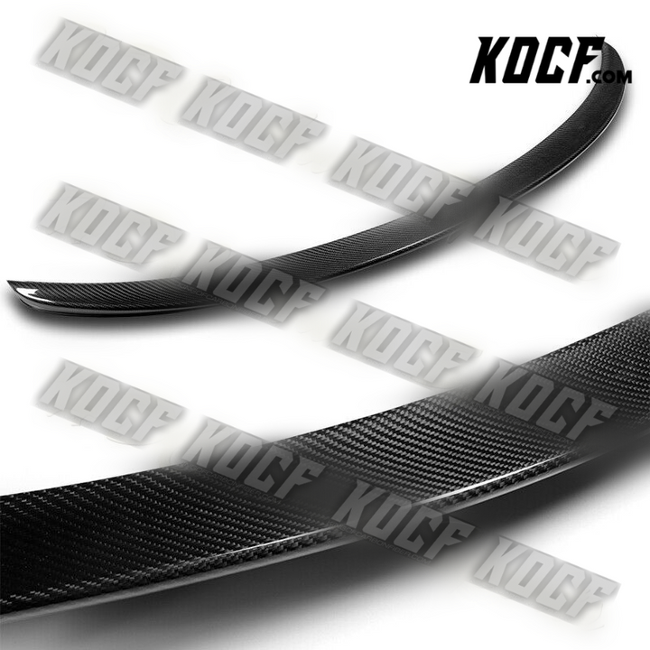 For 2013-2019 Mercedes CLA W117 4DR P-Style Real Carbon Fiber Rear Trunk Spoiler - KOCF.com - Car Parts