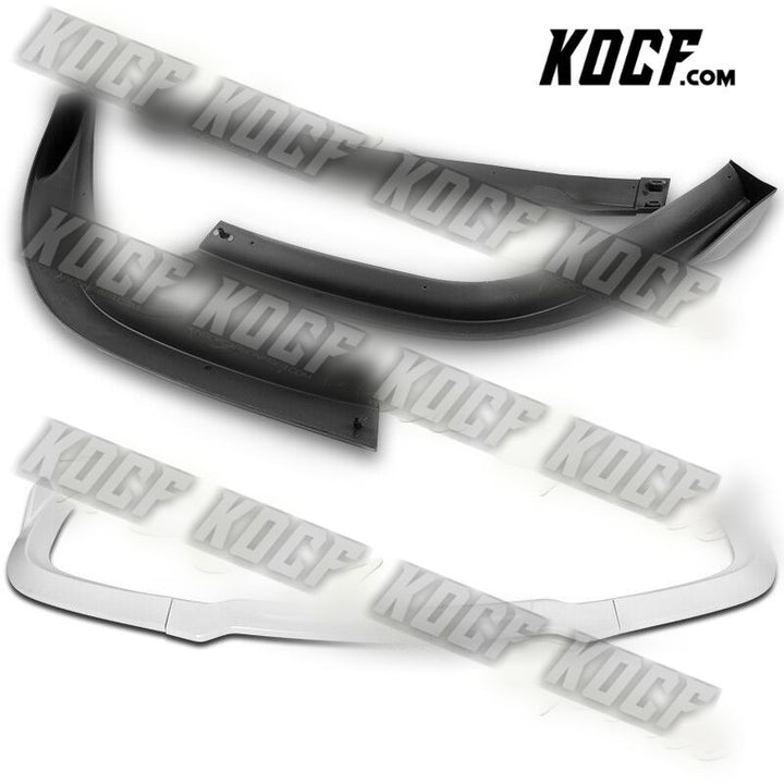 For 2011-2014 Dodge Avenger STP-Style Painted White Front Bumper Spoiler Lip - KOCF.com - Car Parts