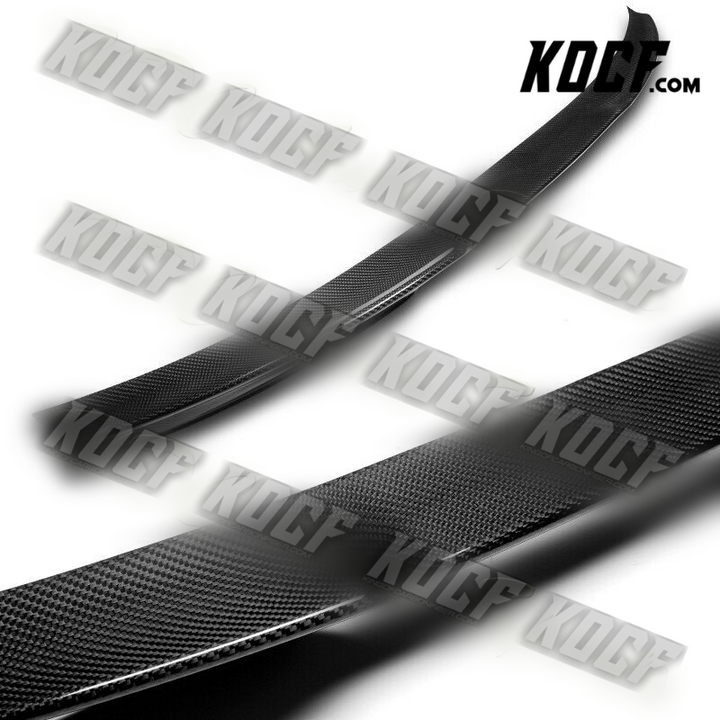 For 2019-2022 Volkswagen Jetta V-Style Carbon Fiber Duckbill Trunk Spoiler Wing - KOCF.com - Car Parts