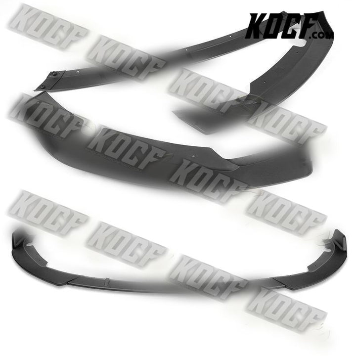 For 15-17 Hyundai Sonata STP-Style Matt Black Front Bumper Splitter Spoiler Lip - KOCF.com - Car Parts