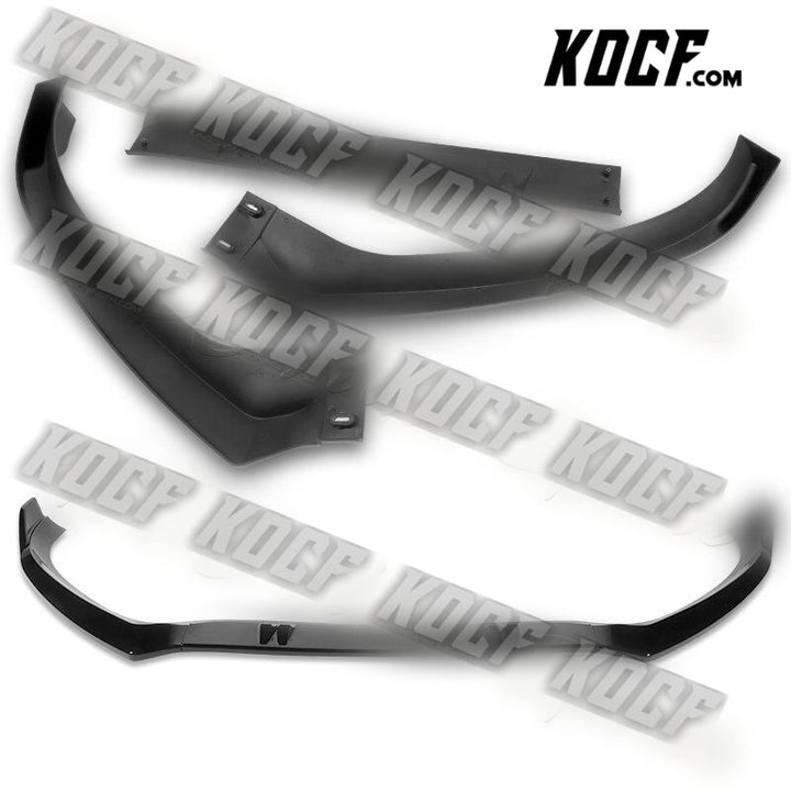 For 2013-2016 Audi A4 Quattro Painted Black Front Bumper Splitter Spoiler Lip - KOCF.com - Car Parts