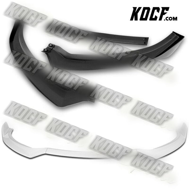 For 2013-17 Hyundai Elantra GT Hatchback Painted White Front Bumper Spoiler Lip - KOCF.com - Car Parts