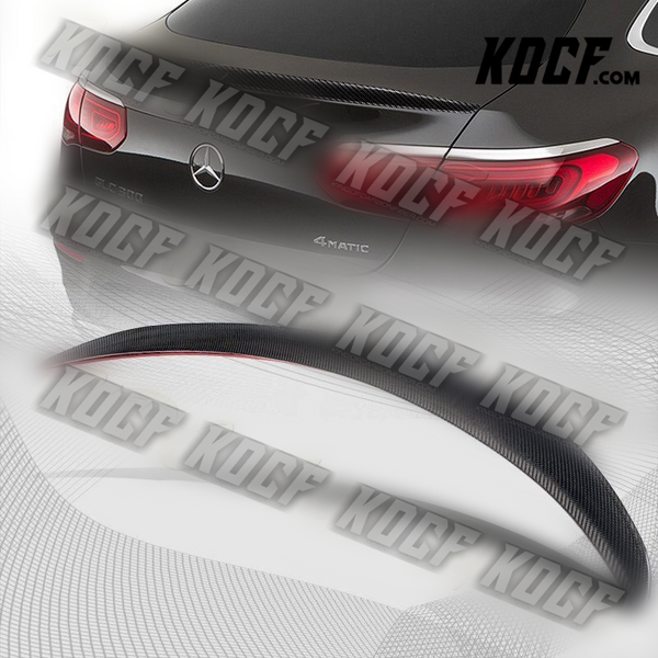 For 2016-2021 Mercedes GLC-Class C253 AMG-Style Real Carbon Fiber Trunk Spoiler - KOCF.com - Car Parts