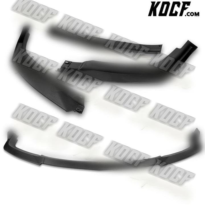 For 2013-2015 Honda Accord Coupe Matt Black Front Bumper Splitter Spoiler Lip - KOCF.com - Car Parts