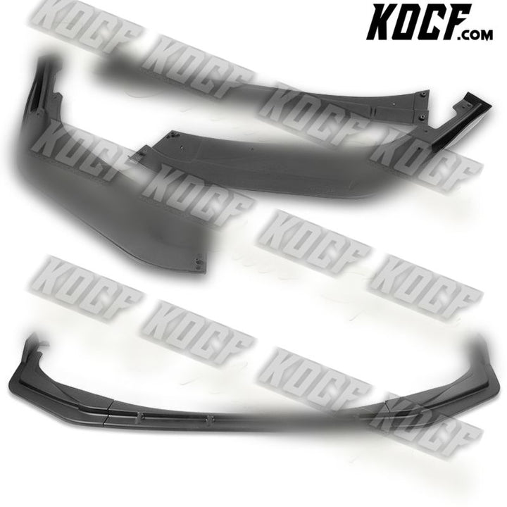 For 2020-2021 Toyota Corolla XSE SE Matt Black Front Bumper Body Kit Spoiler Lip - KOCF.com - Car Parts