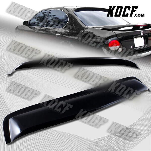 For 2000-2003 Nissan Maxima Black Acrylic Rear Window Roof Visor Spoiler Wing - KOCF.com - Car Parts