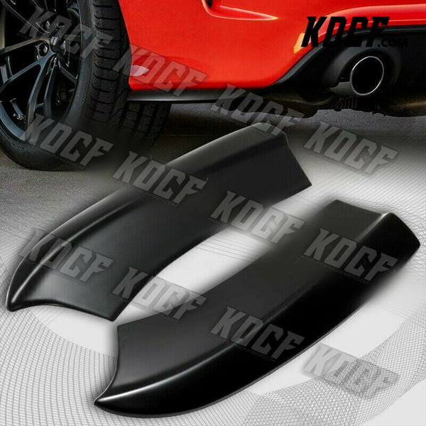 For 2015-2019 Dodge Charger SRT-Style Black Rear Bumper Lip Aprons Polyurethane - KOCF.com - Car Parts