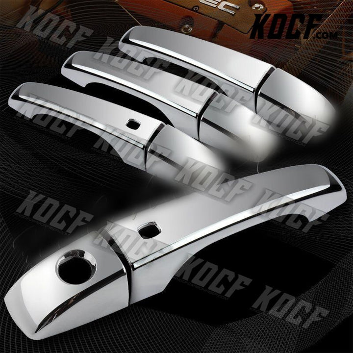 For 2013-2020 Dodge Journey Mirror Chrome Adhesive Door Handle Cover Cap 8Pcs - KOCF.com - Car Parts