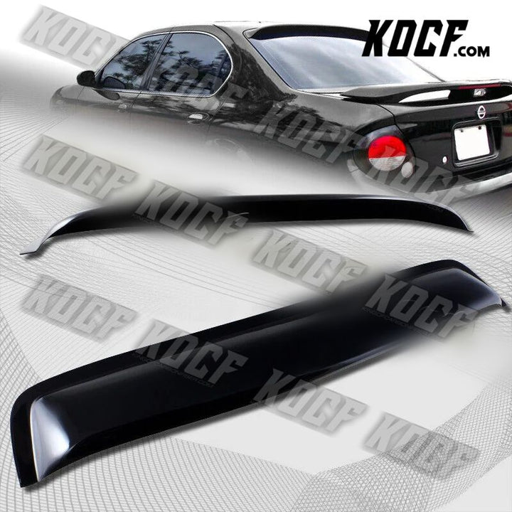 For Nissan Maxima GLE SE GXE Black Acrylic Rear Window Roof Visor Spoiler Wing - KOCF.com - Car Parts