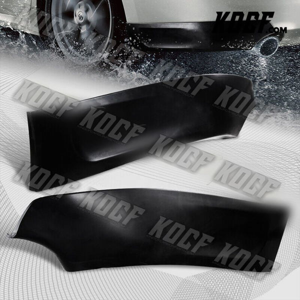 For 2009-2015 Nissan Maxima ST-Style Black Rear Bumper Lip Aprons Polyurethane - KOCF.com - Car Parts