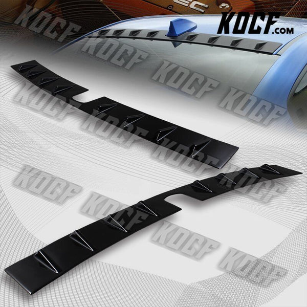 For 2015-2021 Subaru WRX STI Black Shark Fin Rear Roof Vortex Spoiler Wing - KOCF.com - Car Parts