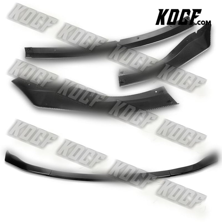 For 06-09 Nissan 350Z GT-Style Painted Black Front Bumper Splitter Spoiler Lip - KOCF.com - Car Parts