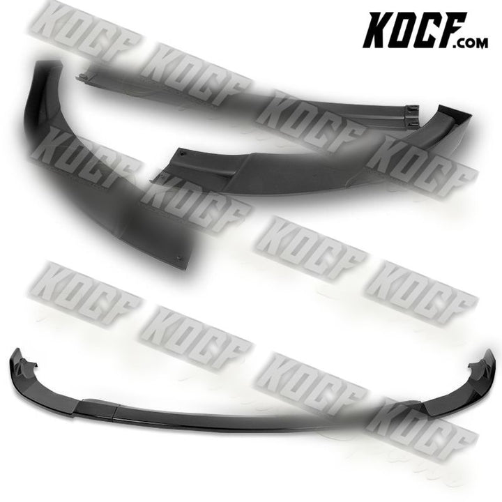 For 12-17 Hyundai Veloster Base Painted Black Front Bumper Splitter Spoiler Lip - KOCF.com - Car Parts