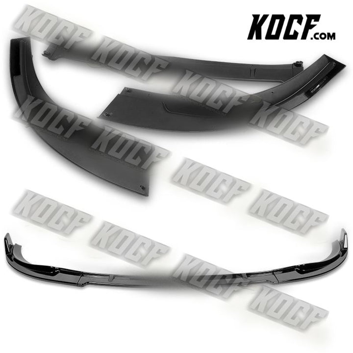 For 2006-2007 Lexus GS300 GS350 STP-Style Painted Black Front Bumper Spoiler Lip - KOCF.com - Car Parts