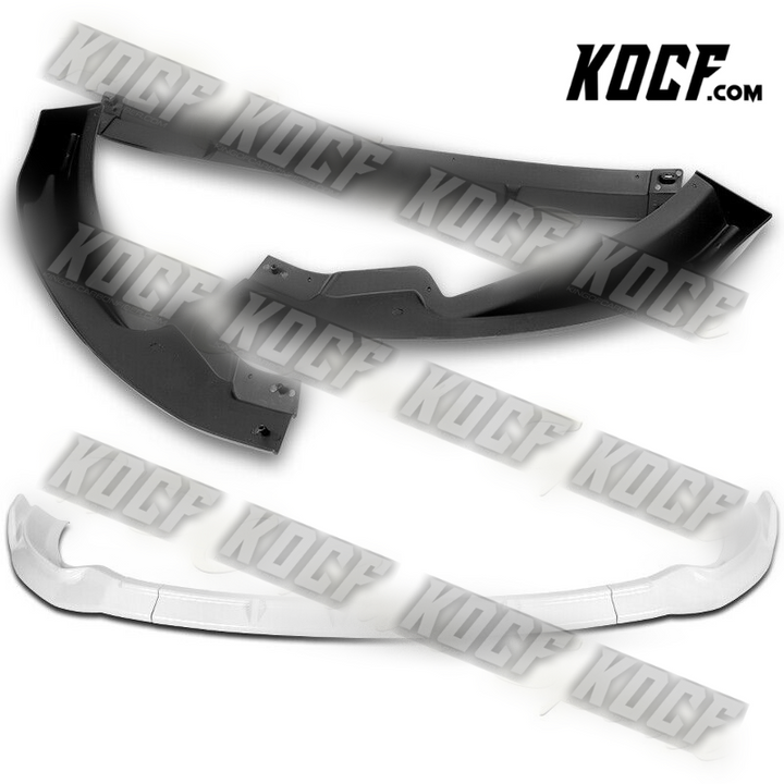 For 2013-2020 Nissan 370Z GT-Style Painted White Front Bumper Body Spoiler Lip - KOCF.com - Car Parts