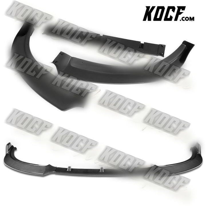 For 19-21 BMW 3-Series G20 Sport Carbon Look Front Bumper Splitter Spoiler Lip - KOCF.com - Car Parts