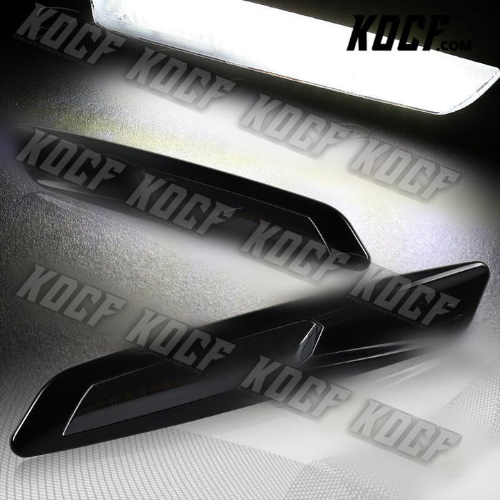 For BMW 1/3/5-Series F10 Style Smoke White LED Turn Signal Side Marker Lights - KOCF.com - Car Parts