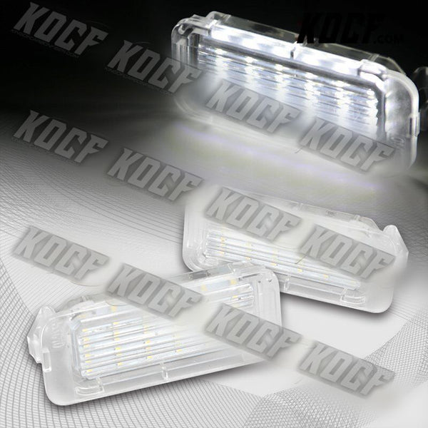 For Ford Edge Ranger Transit 150 250 350 White 18-SMD LED License Plate Lights - KOCF.com - Car Parts